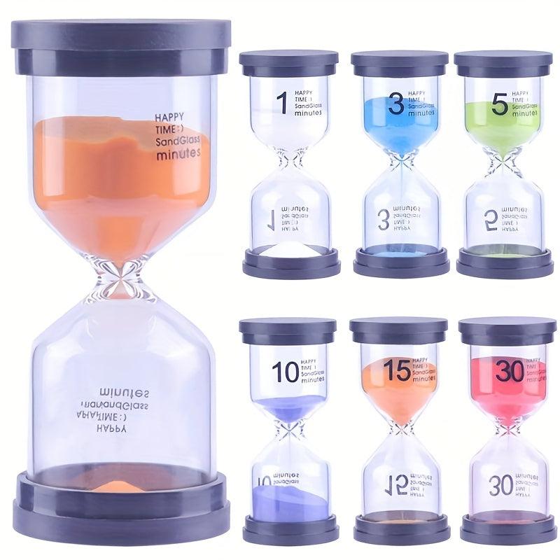 6pcs Hourglass Timer Creative Decoration Of Quicksand Bottle