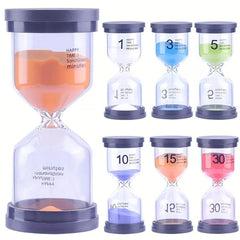 6pcs Hourglass Timer Creative Decoration Of Quicksand Bottle