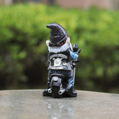 Funny Garden Gnome Statue Large Resin Ornament