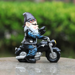 Funny Garden Gnome Statue Large Resin Ornament