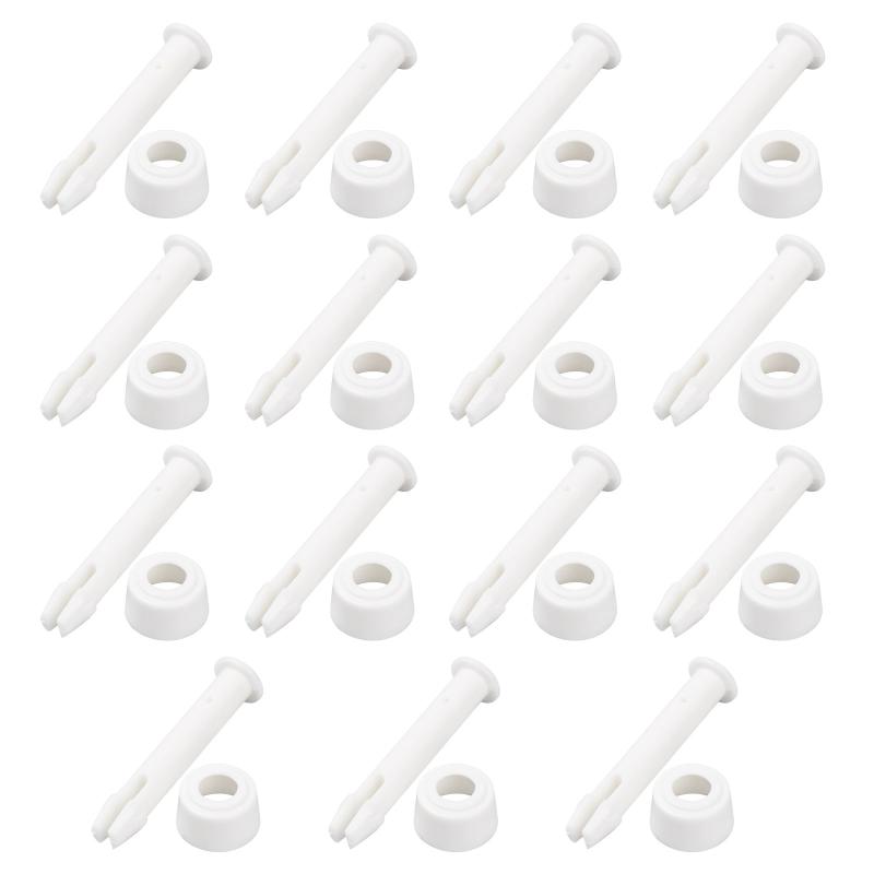 Pool Plastic Connecting Pins & Seal Replacement Parts - 15 Packs