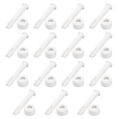 Pool Plastic Connecting Pins & Seal Replacement Parts - 15 Packs