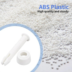 Pool Plastic Connecting Pins & Seal Replacement Parts - 15 Packs