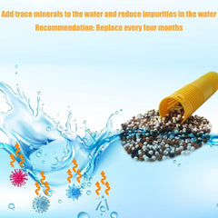 Spa Mineral Stick & Hot Tub Filter Pack for Pools, Fish Pond - 4 Months Lifetime