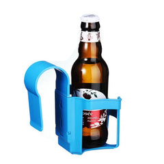 4pcs Water Cup Hanging Holder Hook Above Pool Side Beverage Beer Shelf