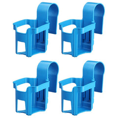 4pcs Water Cup Hanging Holder Hook Above Pool Side Beverage Beer Shelf