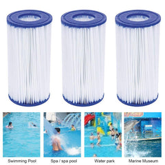 6pcs Pool Filter Replacement Cartridge Spa Pool Equipment