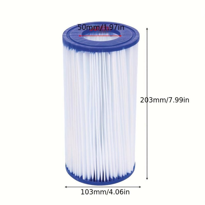 6pcs Pool Filter Replacement Cartridge Spa Pool Equipment