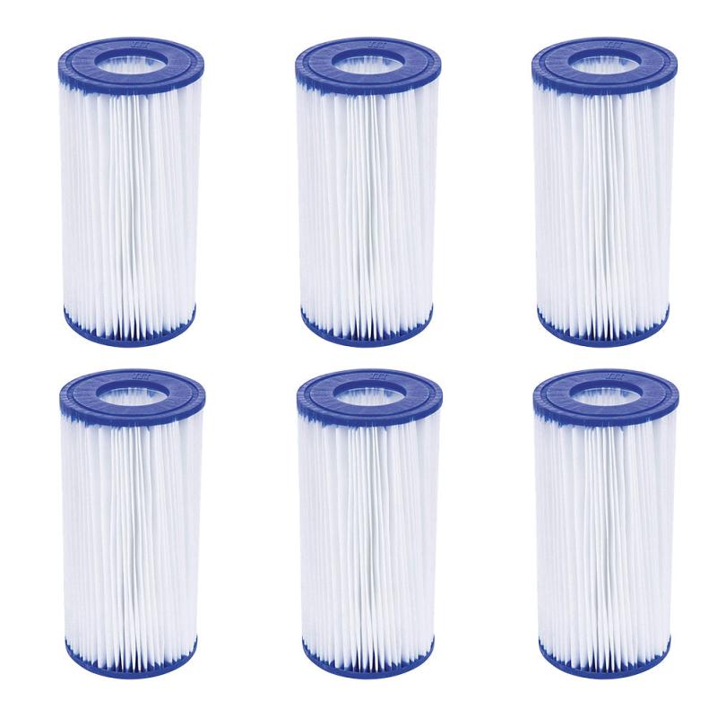 6pcs Pool Filter Replacement Cartridge Spa Pool Equipment