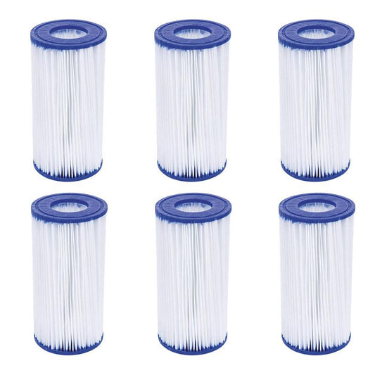6pcs Pool Filter Replacement Cartridge Spa Pool Equipment