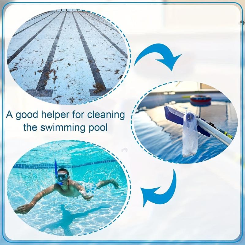 12pcs Pool Jet Vacuum Bag Leaf Debris Collection Bags Fine Mesh Replacement