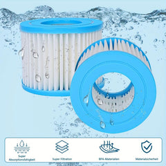 6pcs Saluspa Hot Tub Filters & Pool Accessories