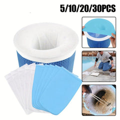 Skimmer Socks Swimming Pool Filter Sleeve Net Saver For Basket Skimmer