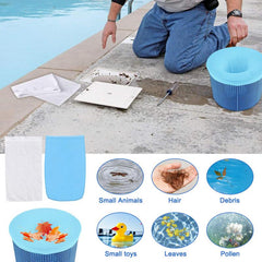 Skimmer Socks Swimming Pool Filter Sleeve Net Saver For Basket Skimmer