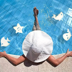 4-Piece High-Efficiency Absorbing Pool Sponges Set