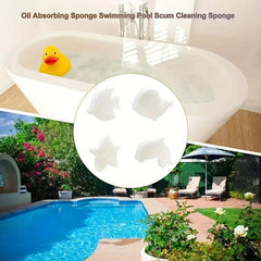 4-Piece High-Efficiency Absorbing Pool Sponges Set