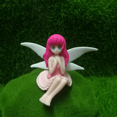 Flower Fairy Statue Landscape Decoration Doll House Accessory