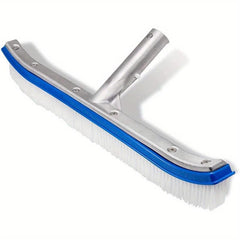 1pc Pool Wall & Tile Brush Aluminum Back Cleaning Brush Head Nylon Bristles