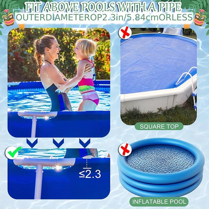 Poolside Storage Basket Pool Toy Basket Above Ground Pool Storage Basket