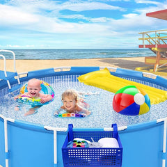 Poolside Storage Basket Pool Toy Basket Above Ground Pool Storage Basket
