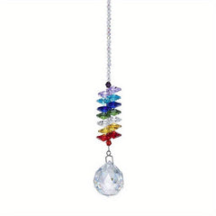 Colorful Glass Chandelier Suncatchers Prisms Hanging Ornament