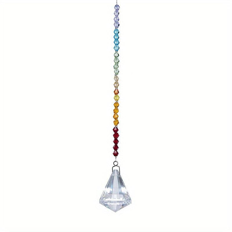 Colorful Glass Chandelier Suncatchers Prisms Hanging Ornament