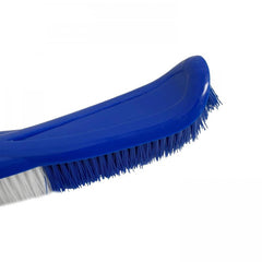Flexible Bristle Brush Aluminum Handle Clean Pool Walls Tile Floors