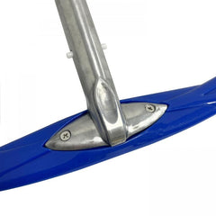 Flexible Bristle Brush Aluminum Handle Clean Pool Walls Tile Floors