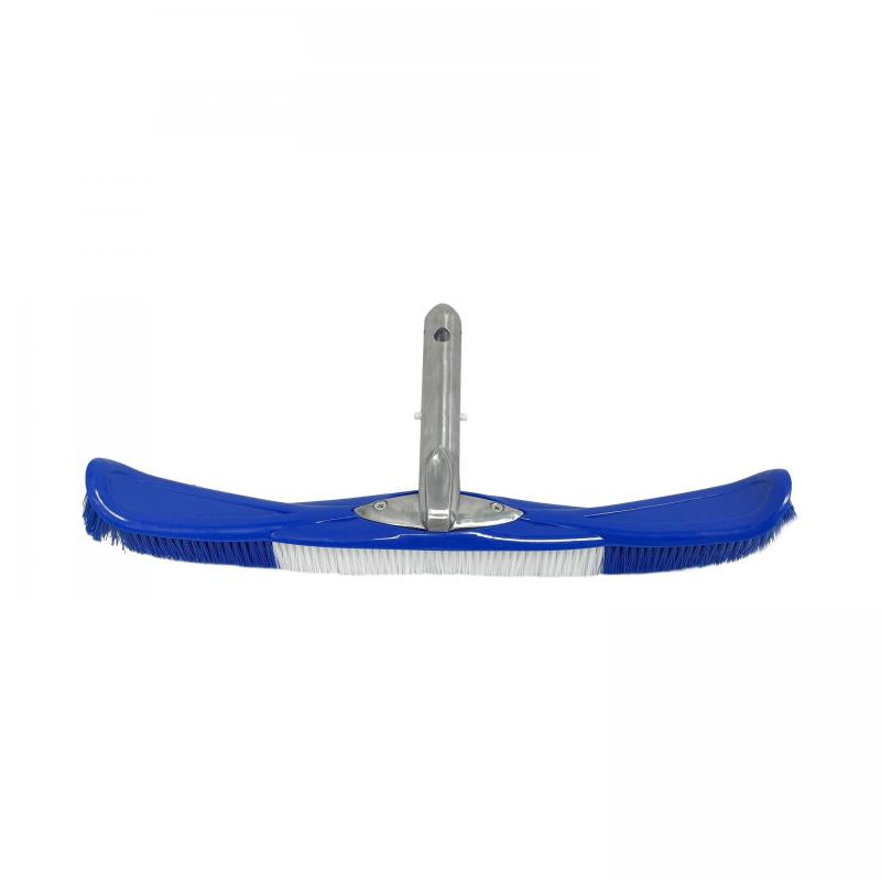 Flexible Bristle Brush Aluminum Handle Clean Pool Walls Tile Floors
