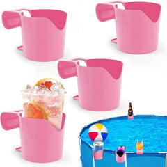 4pcs Pool Shelf Beer Cup Holder Hand Sanitizer Rack