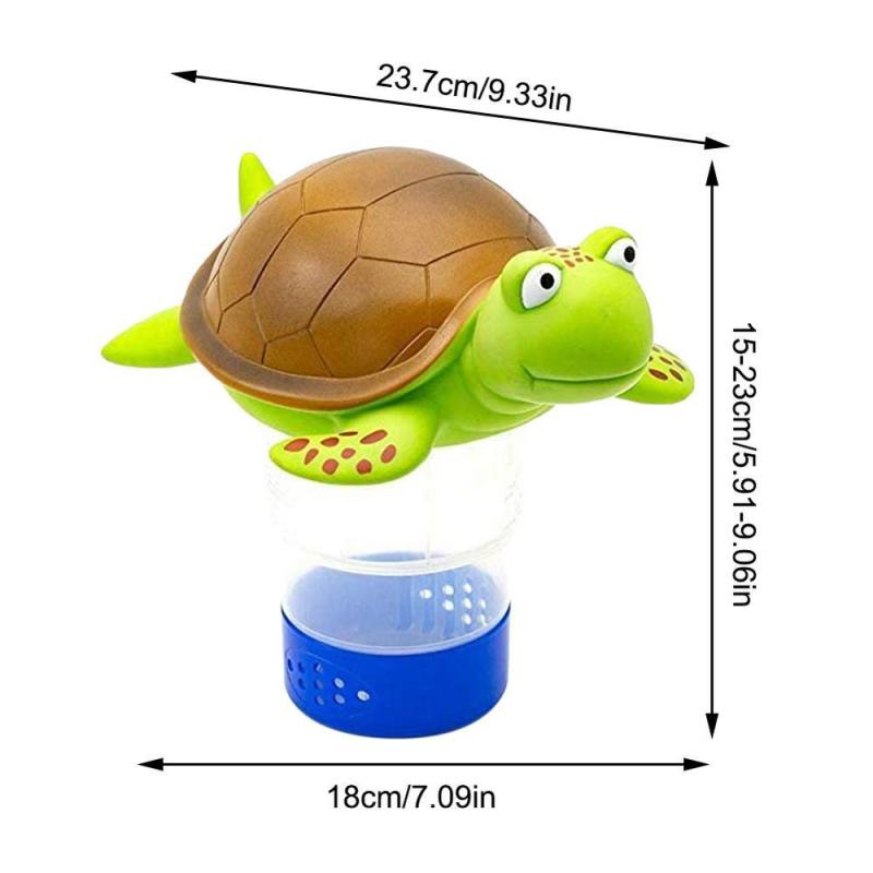 Cute Turtle Swimming Pool Chlorine Dispenser