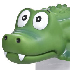Floating Crocodile Chlorine Dispenser Swimming Pool Dosing Device