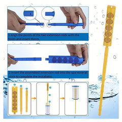 2pcs Spa Mineral Stick For Hot Tub - 4 Months Lifetime - 2 Packs