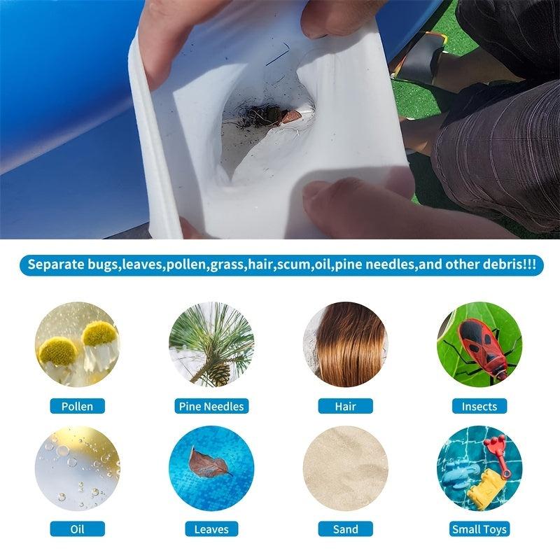 50 Pack Swimming Pool Filter Bag Garden Tools and Accessories