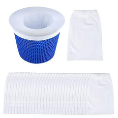 50 Pack Swimming Pool Filter Bag Garden Tools and Accessories