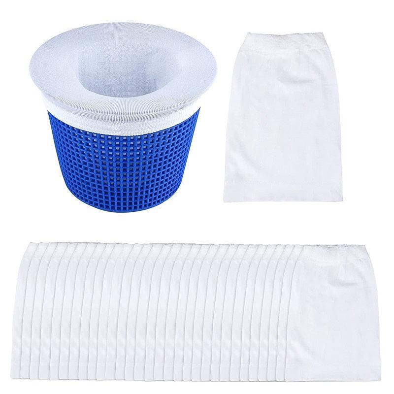 50 Pack Swimming Pool Filter Bag Garden Tools and Accessories