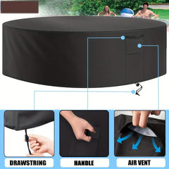 Foldable Dog Pet Bath Pool Cover Round Pool Collapsible Swimming Pool Cover