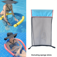 Pool Noodle Chair Float Hammock Net for Swimming Pool Recliner Lounge Chair