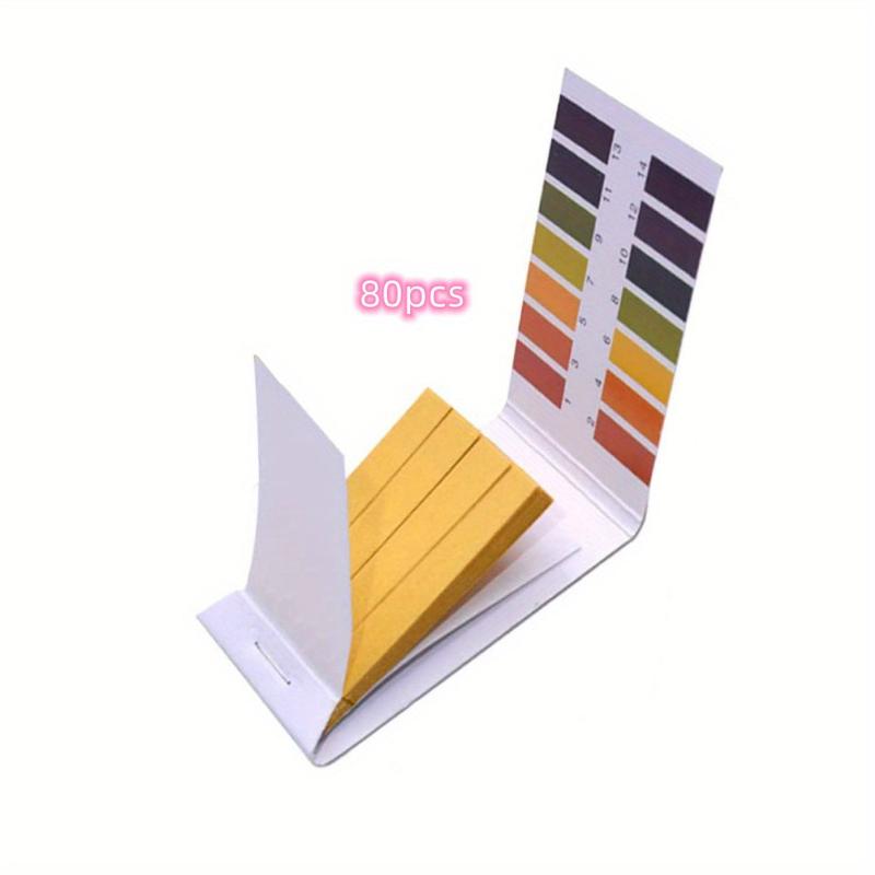 3pcs PH 1-14 Test Paper 240 Strips PH Test Storage Case Saliva Urine Water