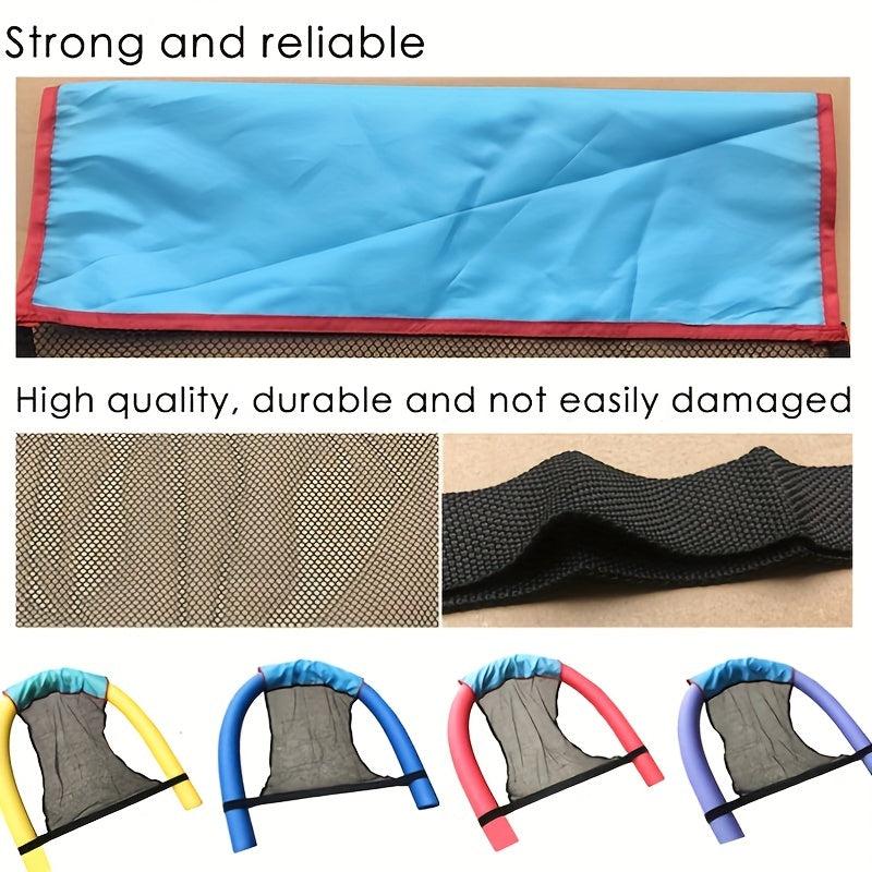 Inflatable Swimming Pool Chair Net Bag Mat Water Float Lounger