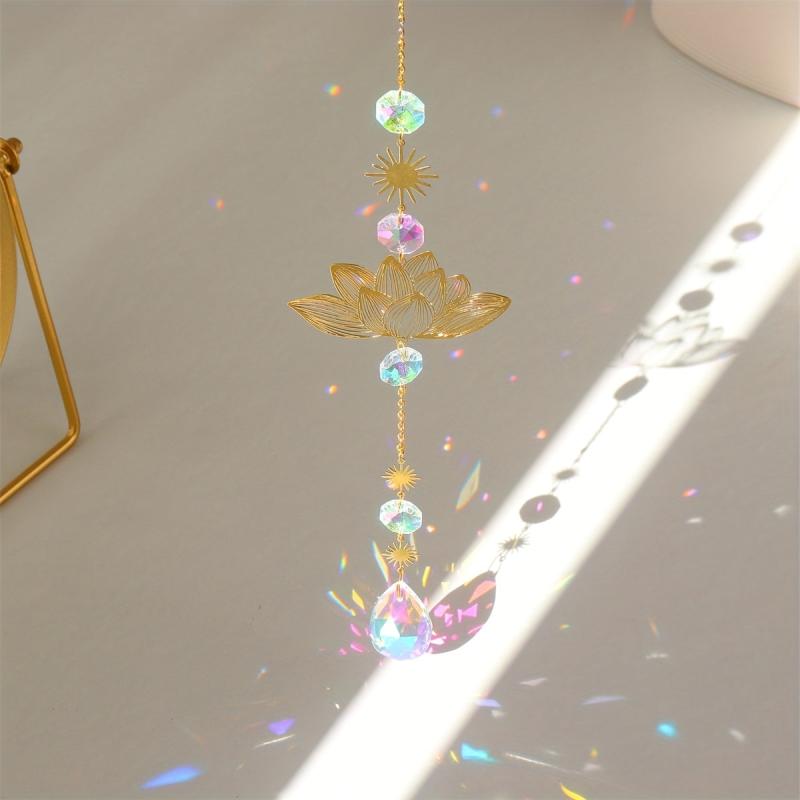 Crystal Sun Catcher Wind Chime - Add Sparkle to Your Home