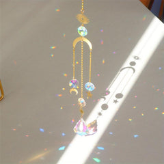 Crystal Sun Catcher Wind Chime - Add Sparkle to Your Home