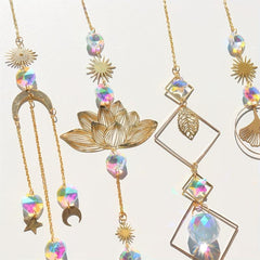 Crystal Sun Catcher Wind Chime - Add Sparkle to Your Home