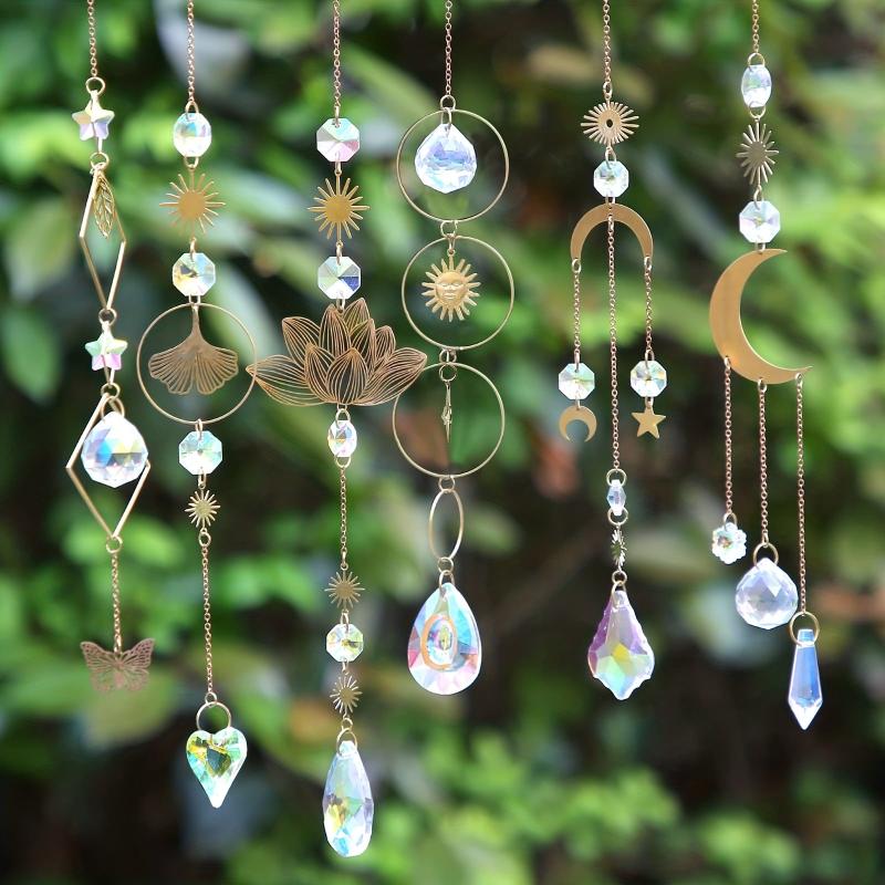 Crystal Sun Catcher Wind Chime - Add Sparkle to Your Home