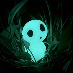 10pcs Luminous Green Elf Statues for Magical Outdoor Decor