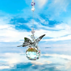 Butterfly Crystal Sun Catcher for Home Decor