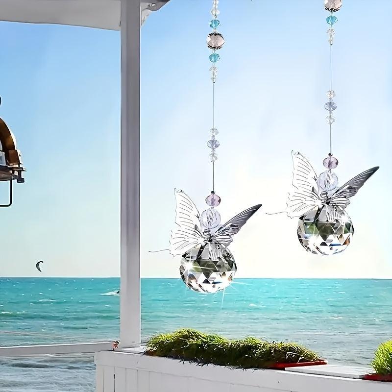 Butterfly Crystal Sun Catcher for Home Decor