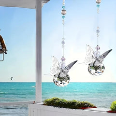 Butterfly Crystal Sun Catcher for Home Decor