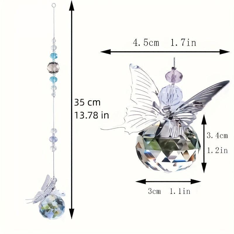 Butterfly Crystal Sun Catcher for Home Decor