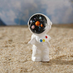 3pcs Astronaut Ornament DIY Micro Landscape Outer Space Gift Garden Decoration